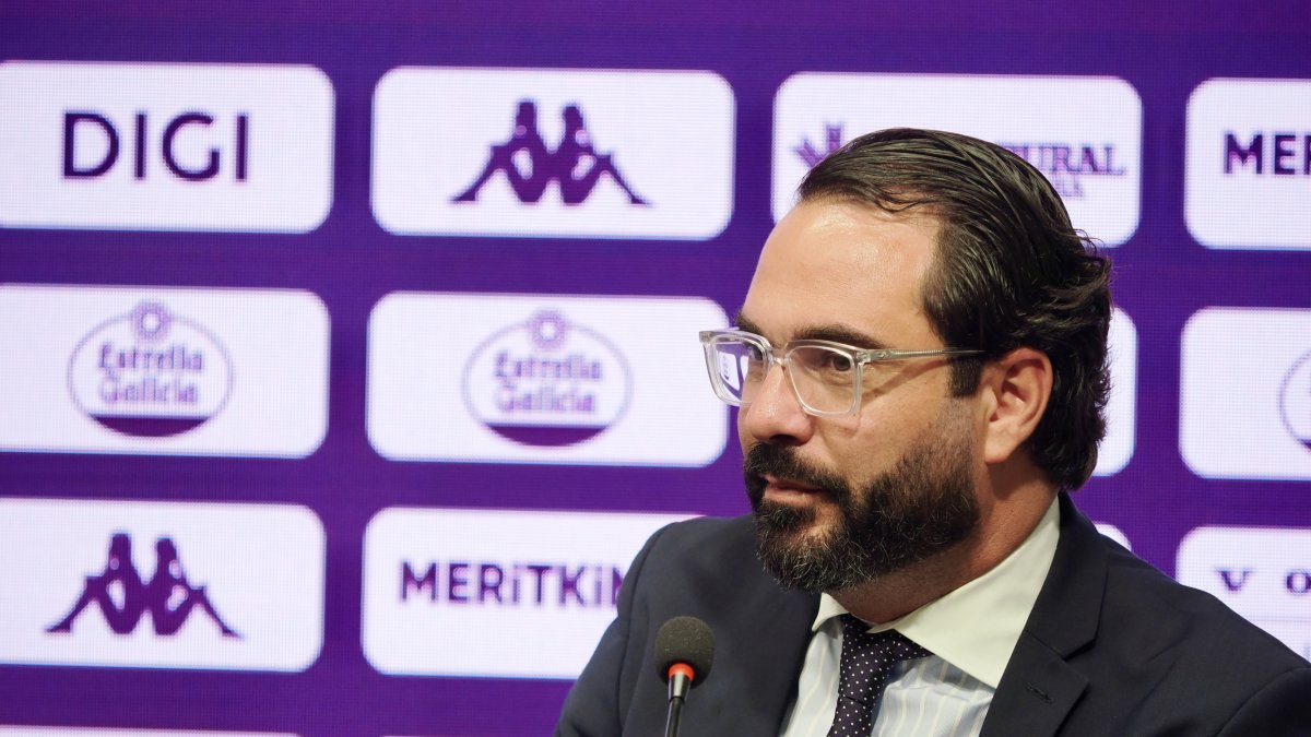 Victor Orta, director deportivo Del Real Valladolid.
