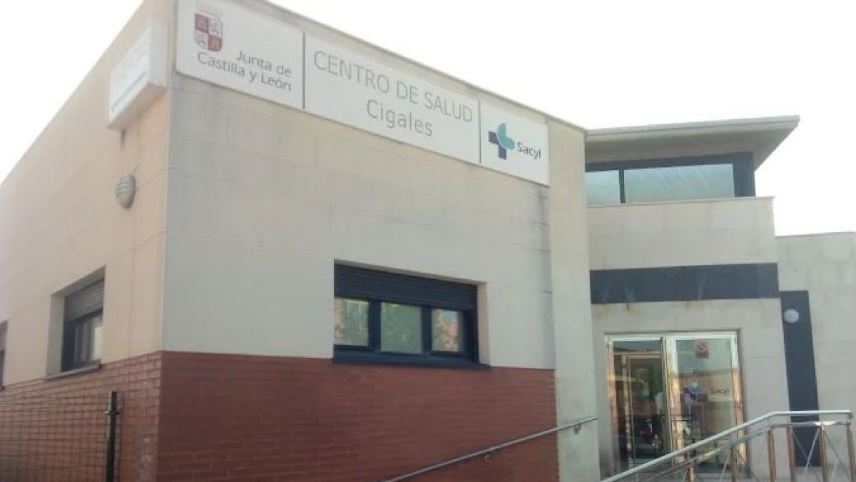 Imagen de archivo del centro de salud de Cigales.