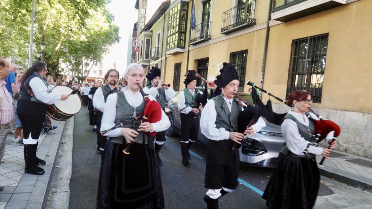 Momento de la procesión del año pasado