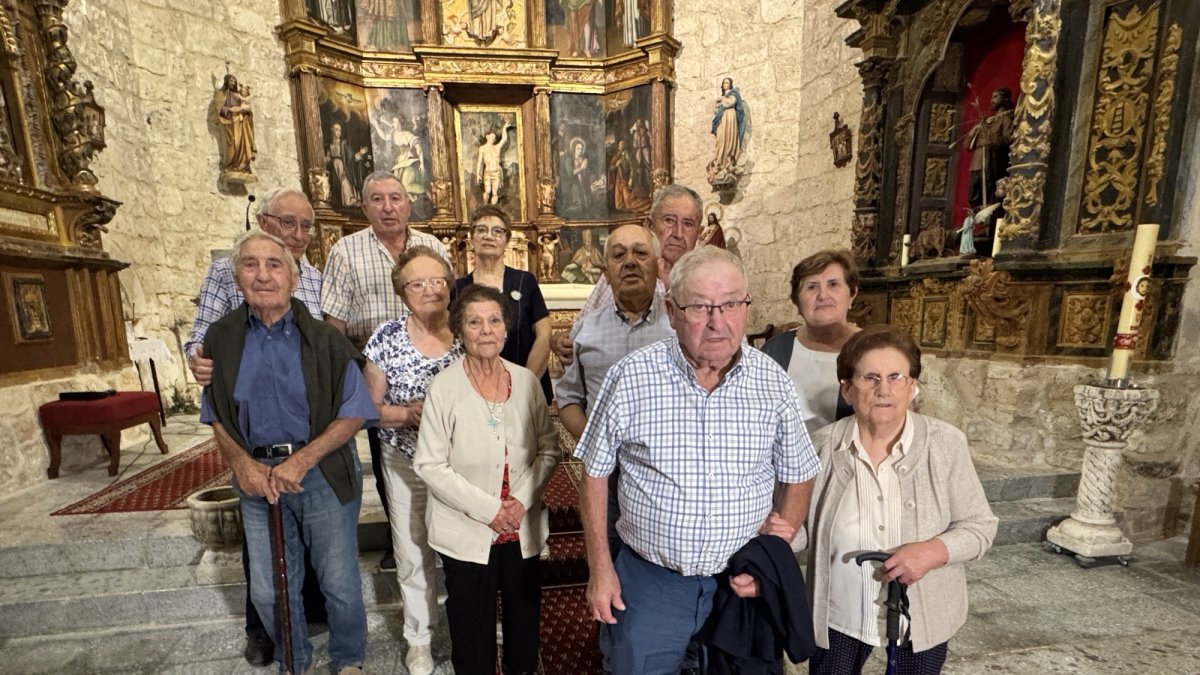 Participantes en el documental 'Villaco, en la memoria de un río'.