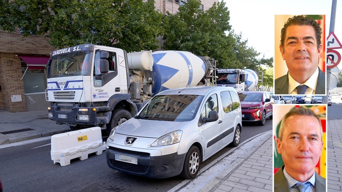 Obras en Parquesol que cortan al tráfico un carril en Ciudad de la Habana.