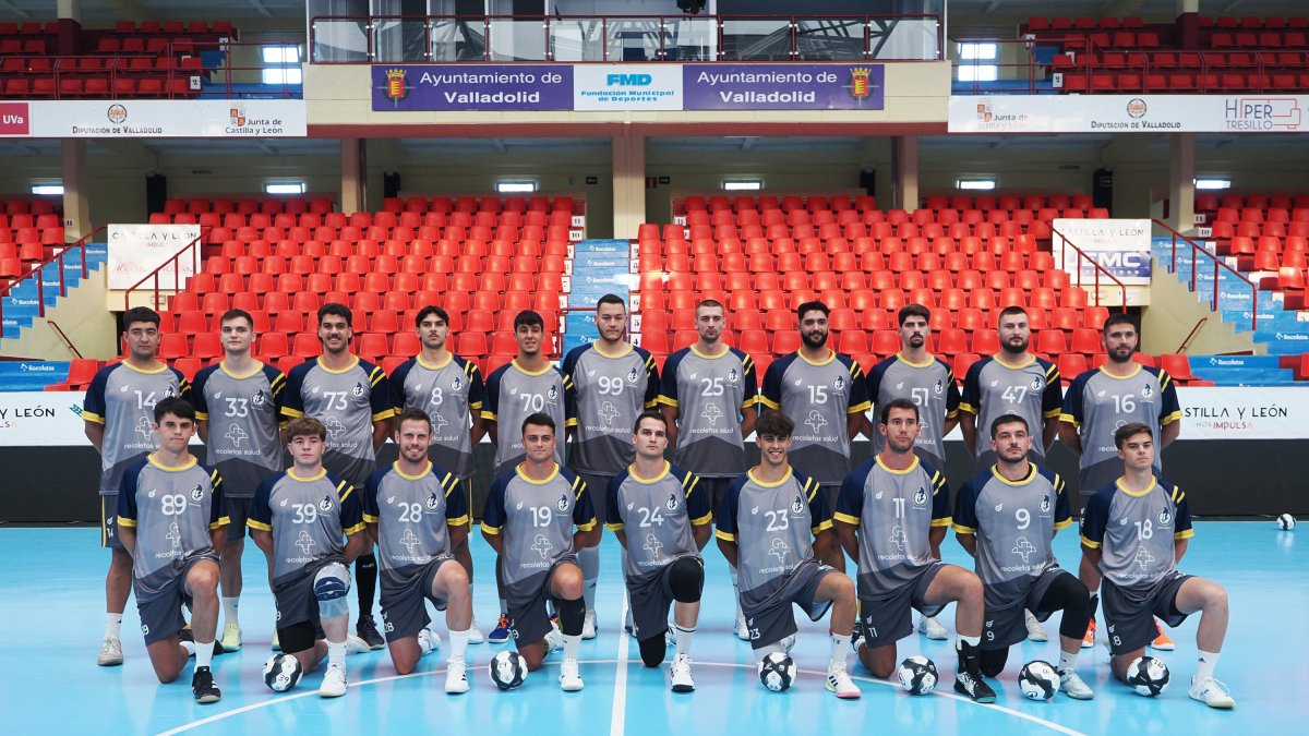 Foto de equipo del Recoletas Atlético Valladolid.