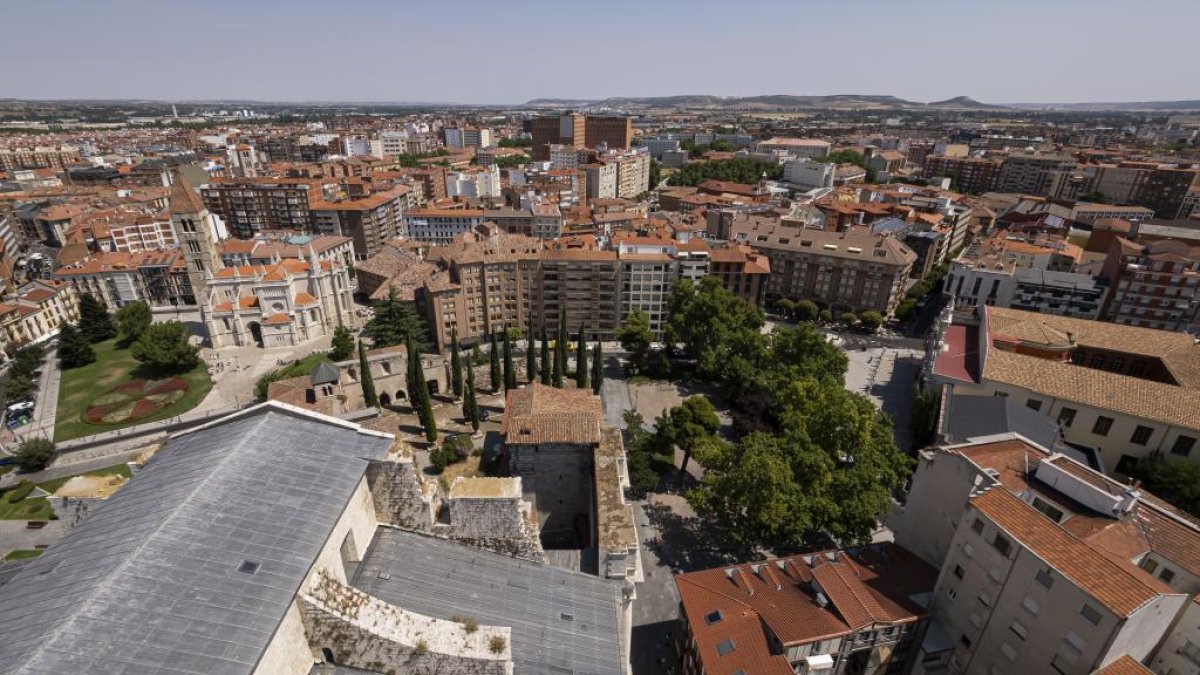 Vistas desde la Torre de la Catedral de Valladolid