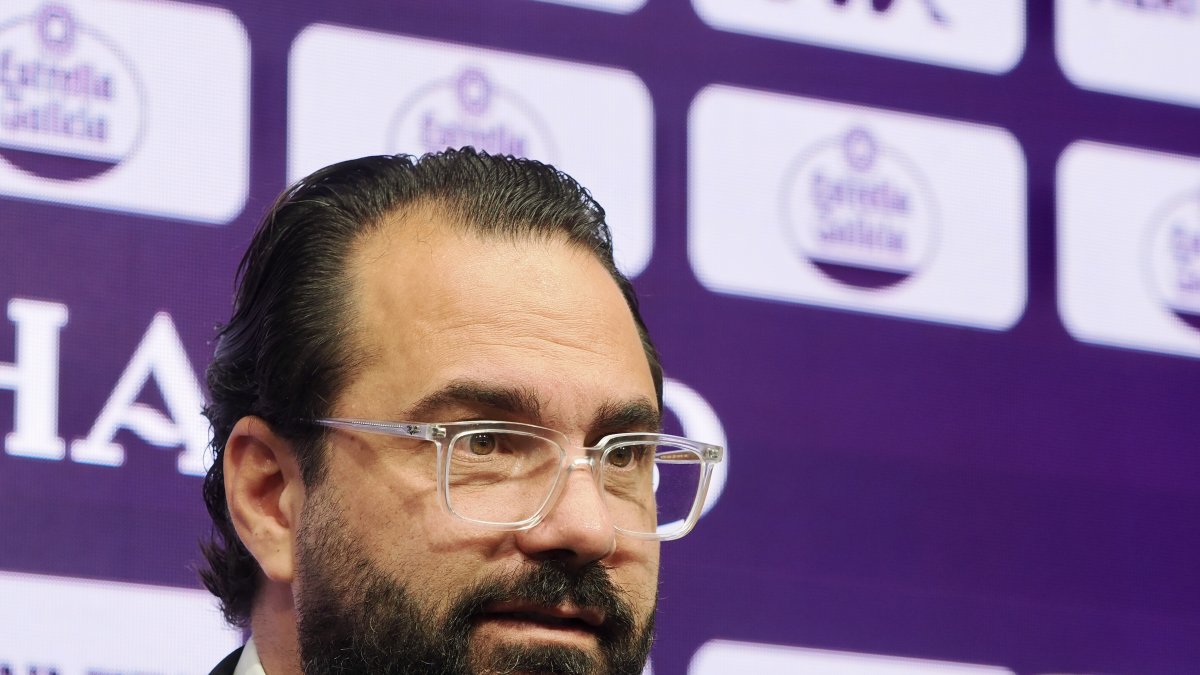 Víctor Orta, director deportivo Del Real Valladolid.