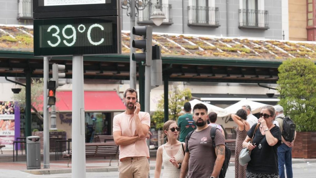Ola de calor en Valladolid