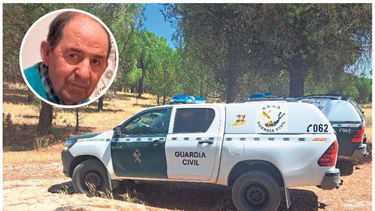 Operativo de búsqueda del desaparecido en Camporredondo.