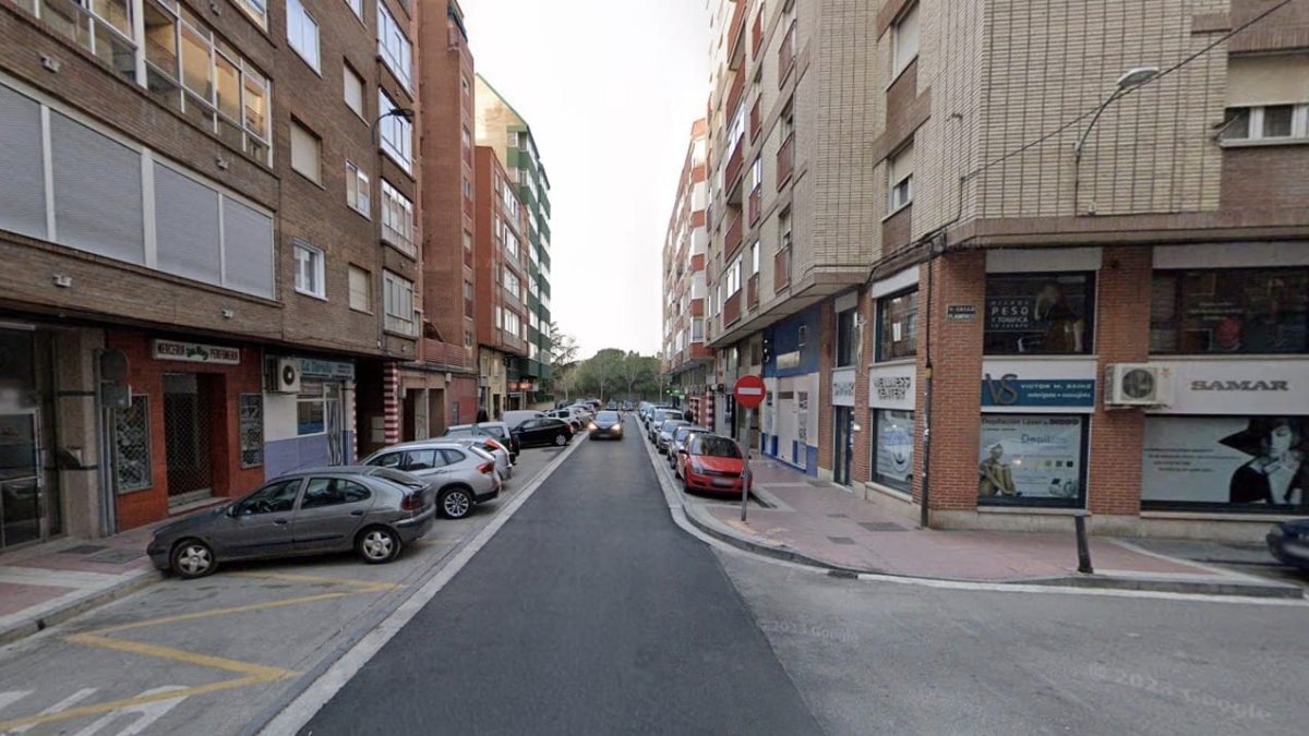 La calle Gallo en Pajarillos, donde se producirá el corte este miércoles.
