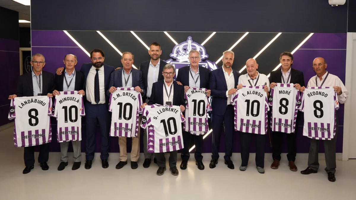 Personalidades recibidas por Uruñuela, Solares y Orta en Zorrilla