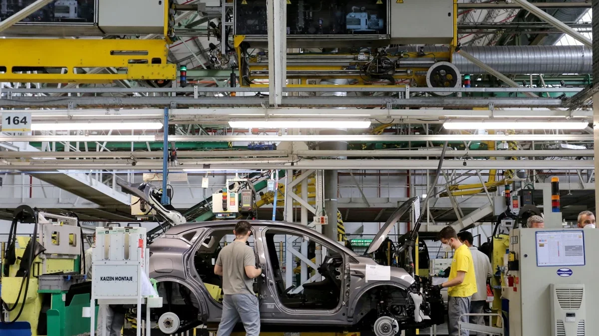 Planta de montaje de Renault en Valladolid en imagen de archivo