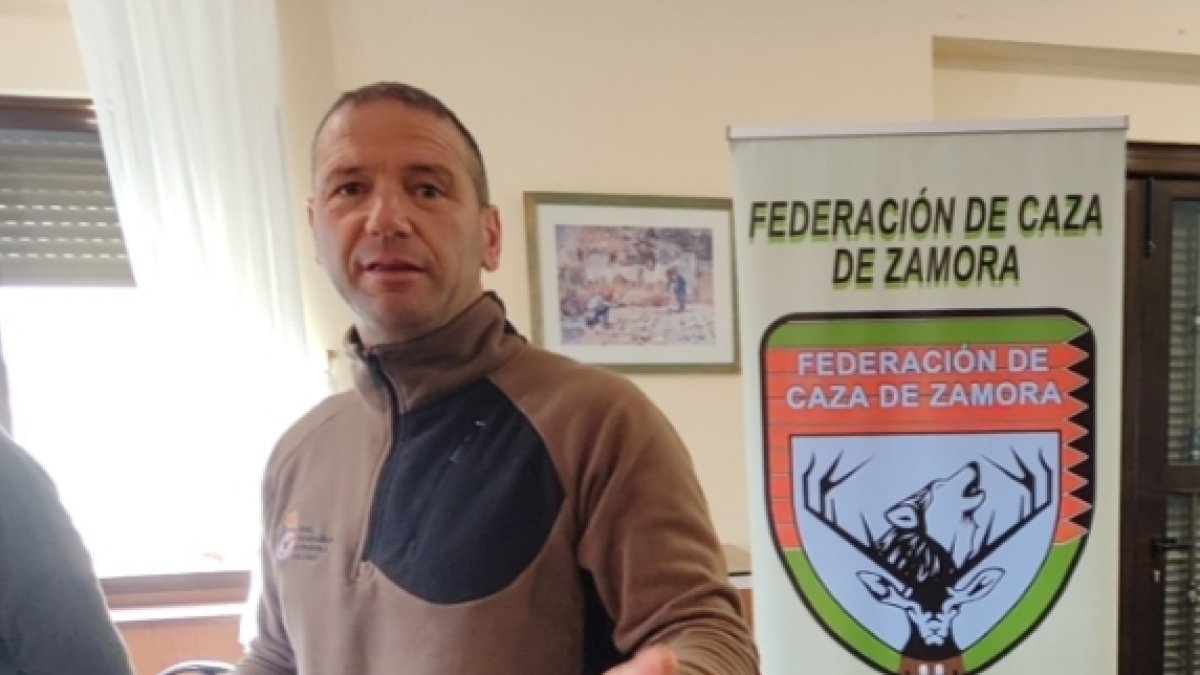 David Pascual, delegado provincial de caza de Zamora.