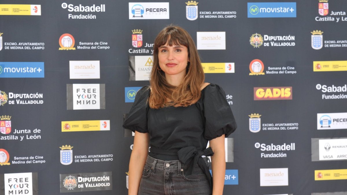 Verónica Echegui, en el Festival de Cine de Medina del Campo.