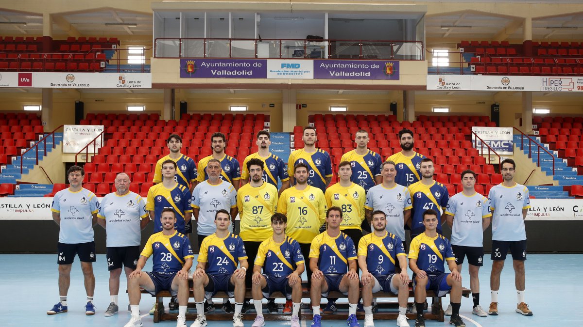 Plantilla del Recoletas Atlético Valladolid para la temporada 2025-26.