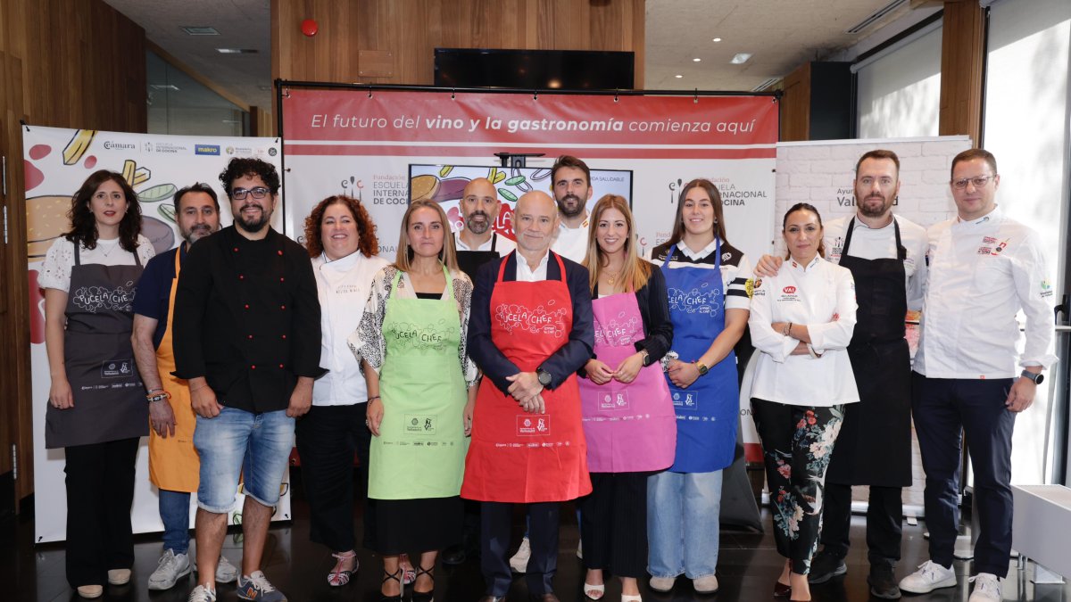 Presentación del concurso juvenil Pucela Chef.
