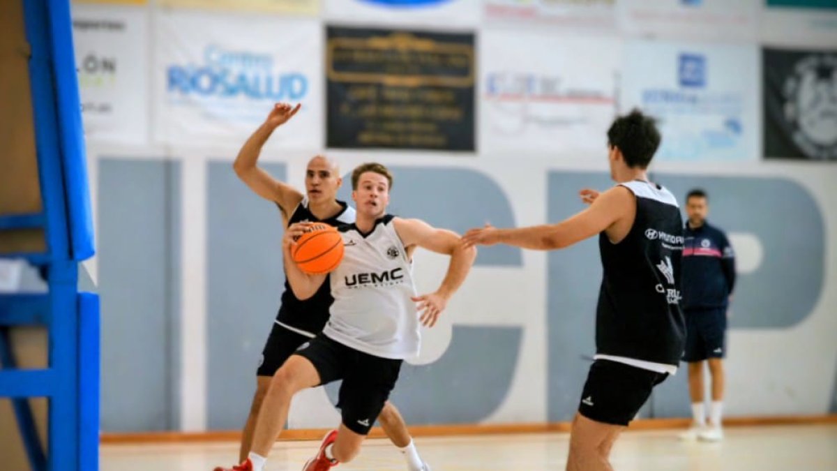 Imagen de archivo del partido de entrenamiento y de exhibición del CBC Valladolid en Rioseco.