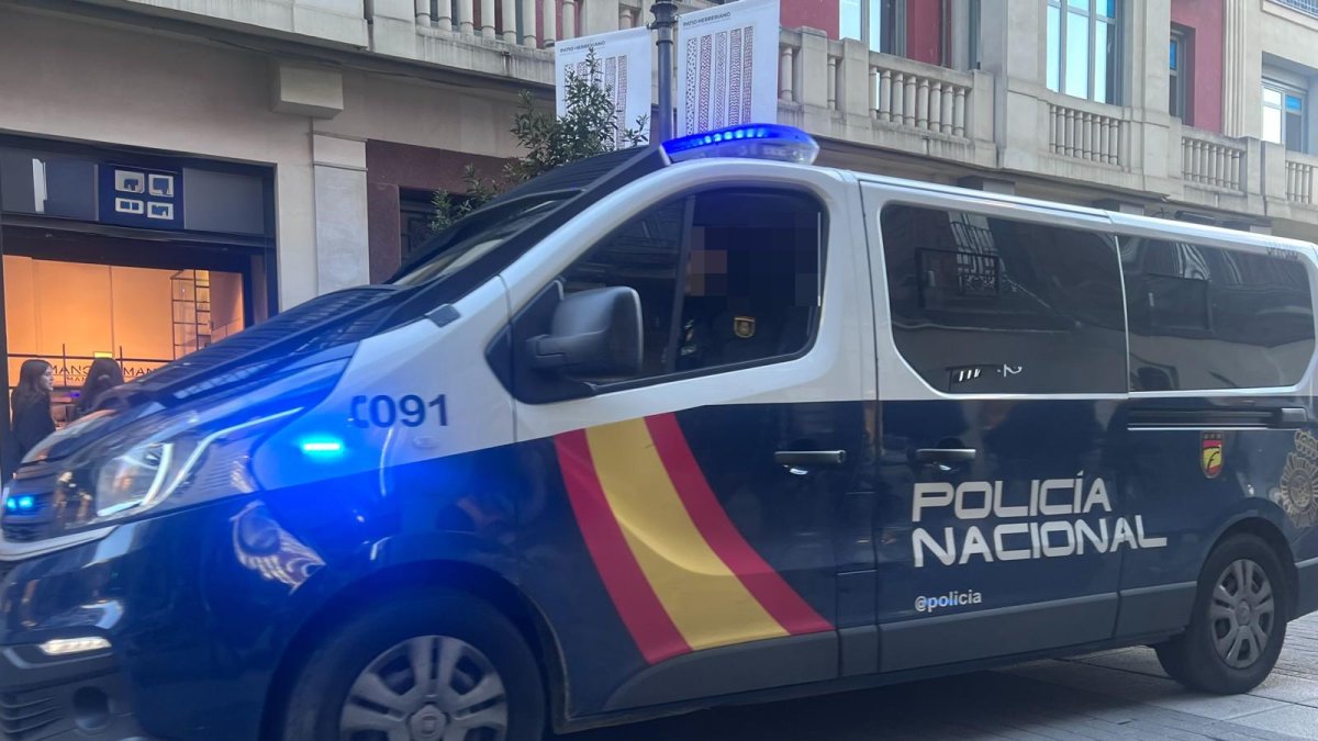 Un vehículo de la Policía Nacional en una imagen de archivo