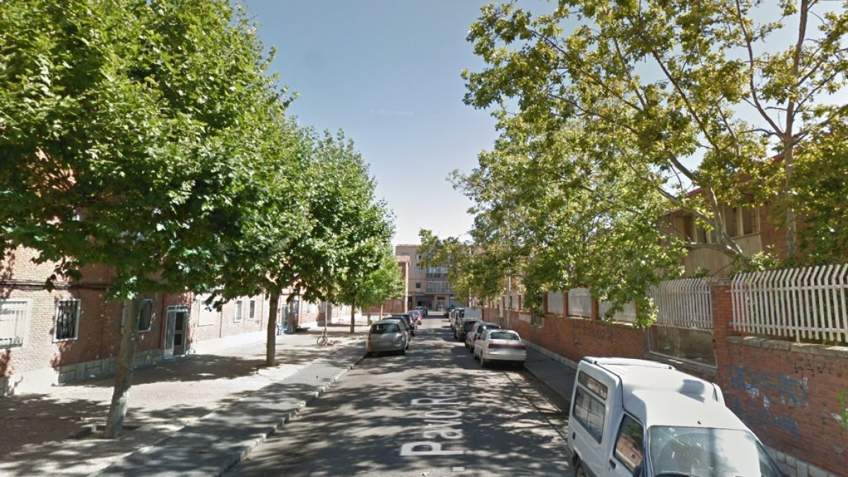 Zona de la calle Pavo Real que se va a urbanizar