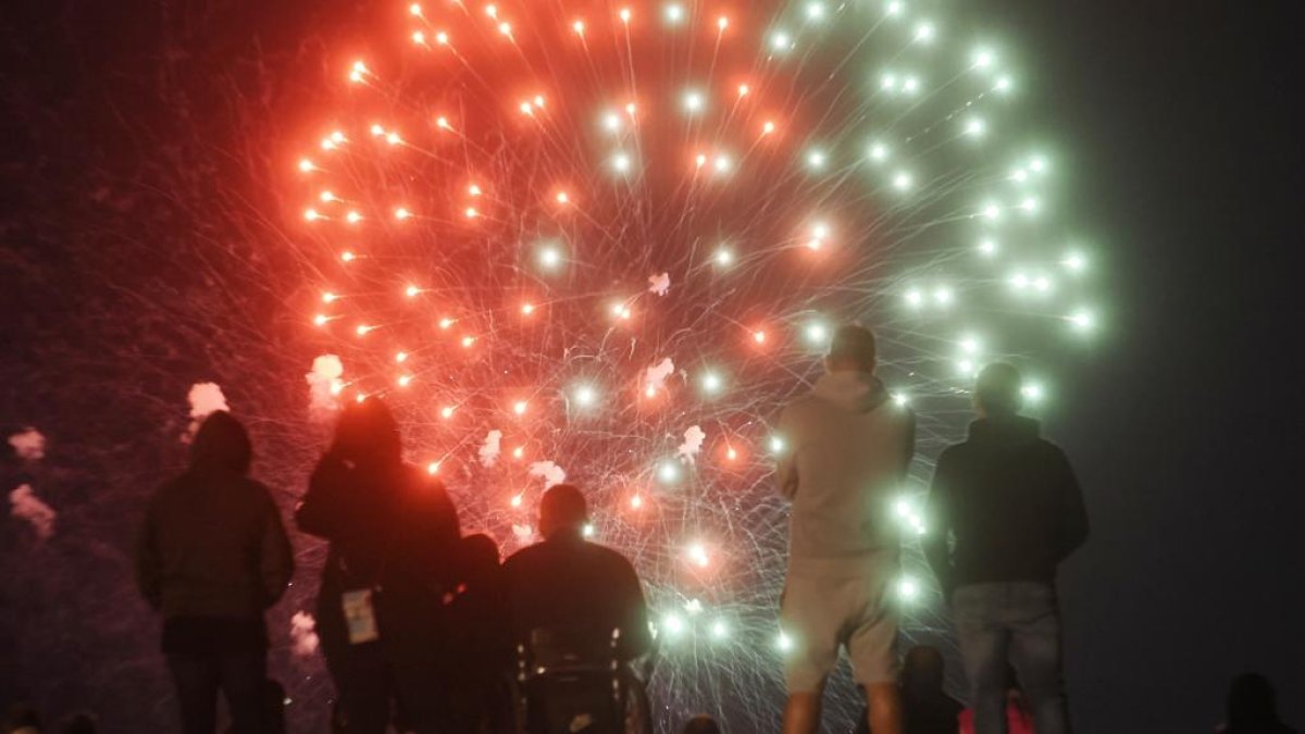 Cuarta sesión de los fuegos artificiales