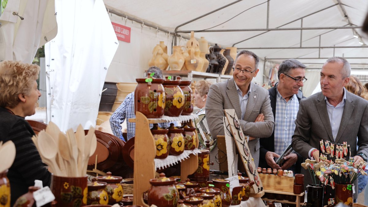Inauguración de la 47ª Feria de Cerámica y Alfarería de Valladolid