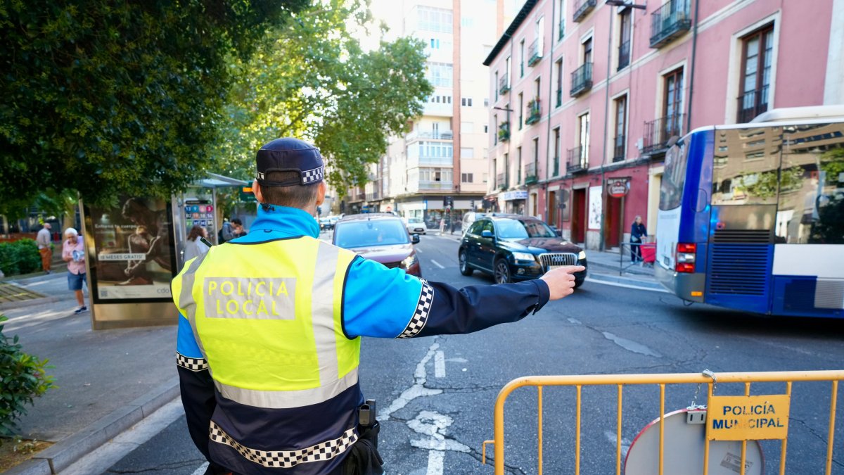 Cortes de tráfico en una imagen de archivo.