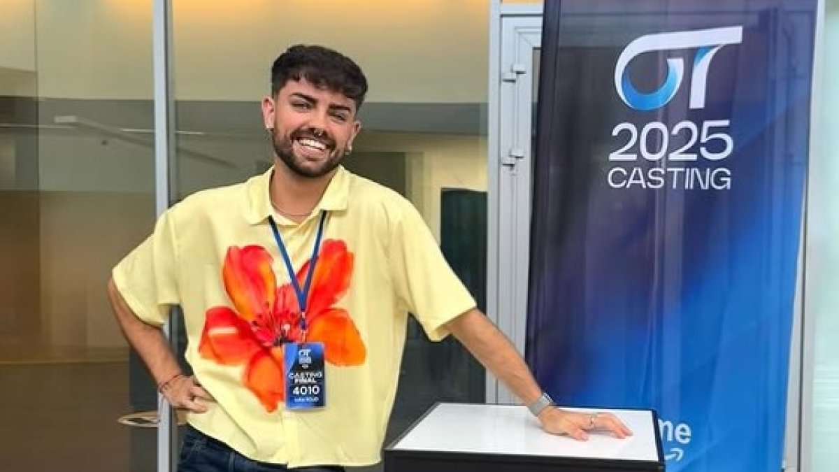 El vallisoletano Iván Rojo en la Academia de Operación Triunfo