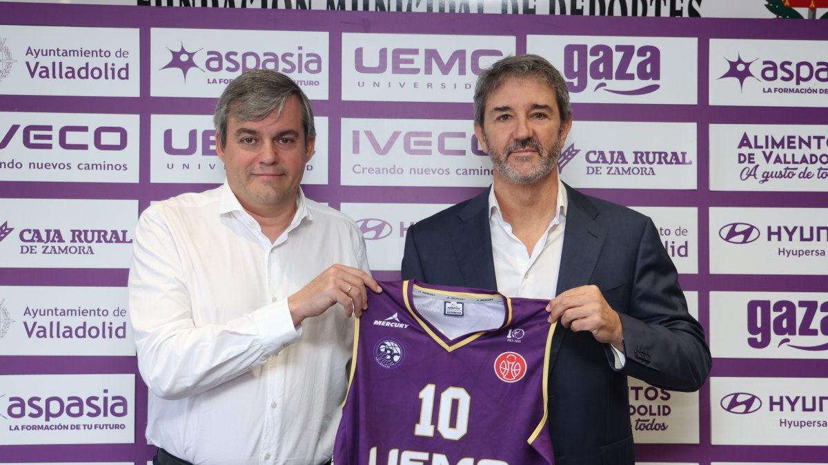 Lorenzo Alonso Nistal y Jesús Manso, en el anuncio de la vinculación entre CBCV y Ponce..