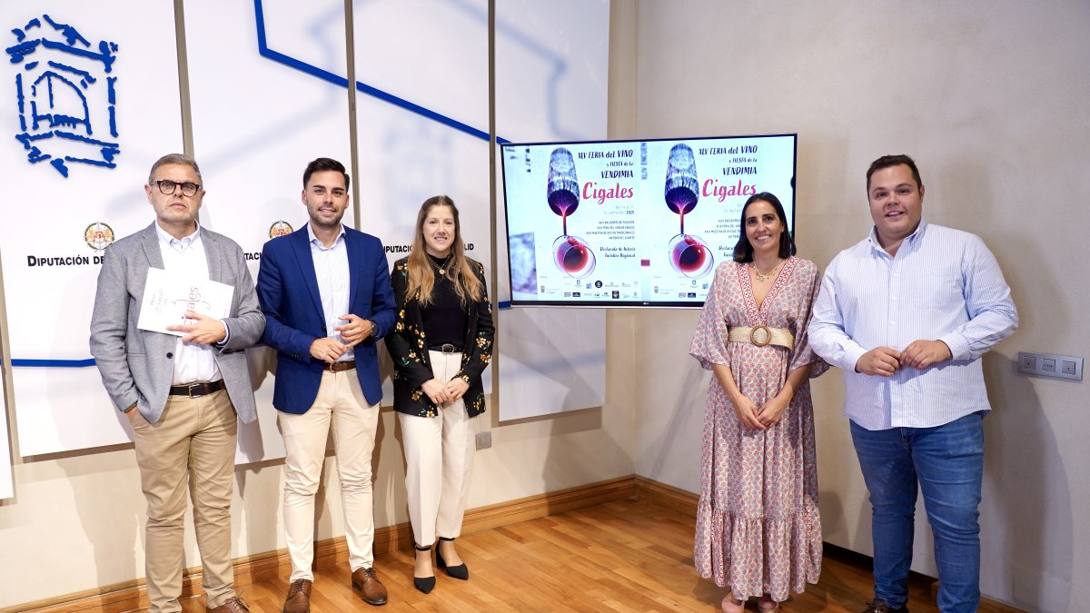 Presentación de la Feria del Vino y la Fiesta de la Vendimia de Cigales.