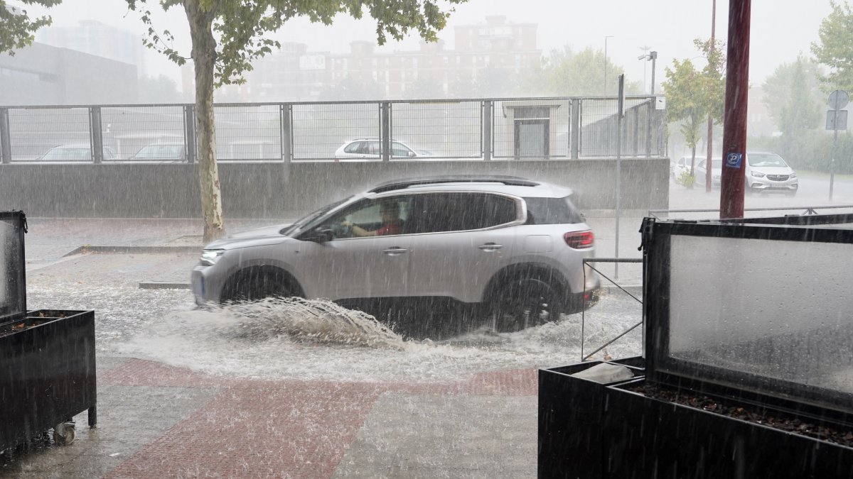 Tormenta en Valladolid