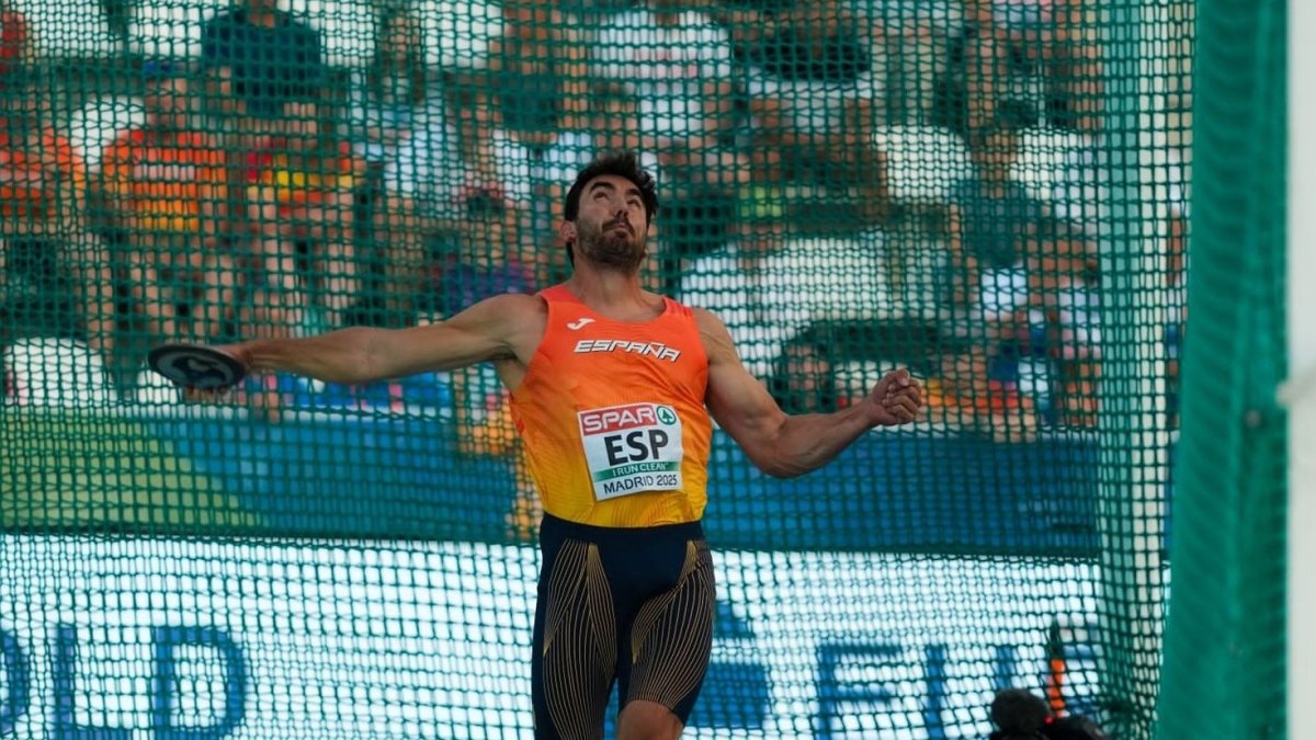 Diego Casas, durante un lanzamiento.