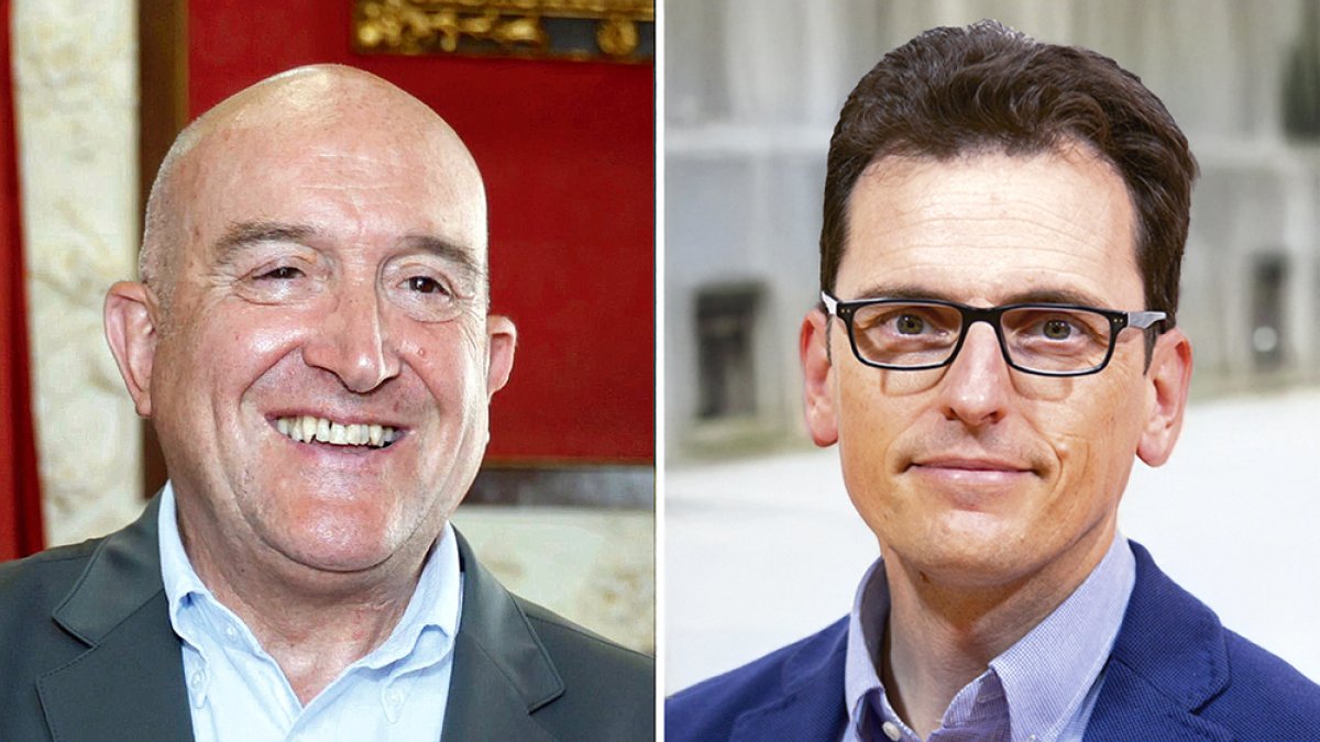 Jesús Julio Carnero y Pedro Herrero.