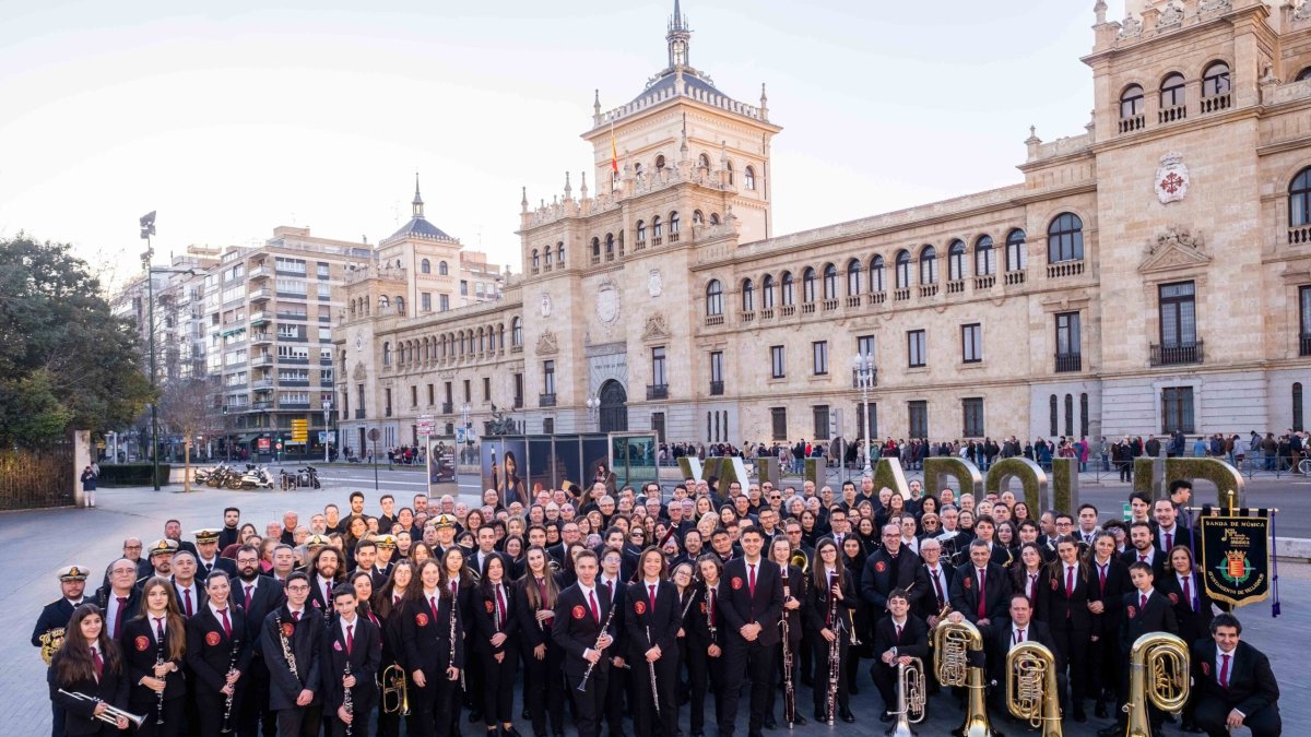 Una imagen de la Banda y Coro EMMVA