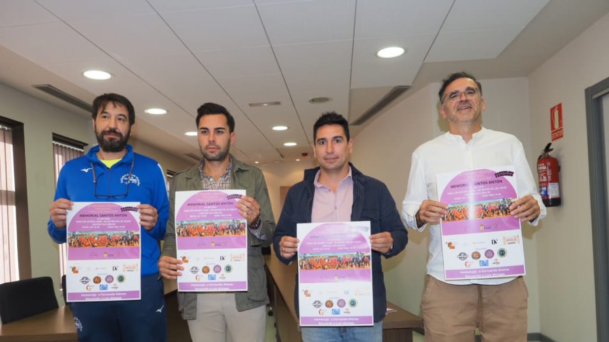 Presentación del Torneo Máster de voleibol  Villa de Zaratán.