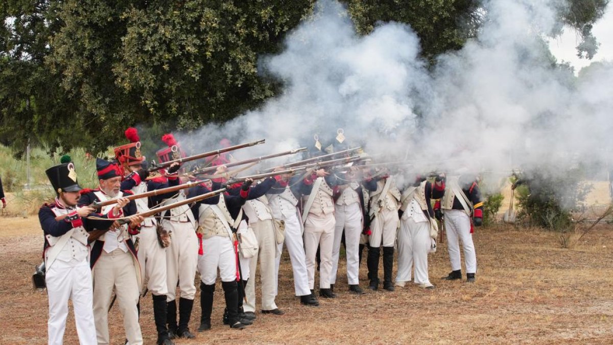 Recreación histórica de la llegada del Duque de Wellington a Boecillo. Jornada del domingo.