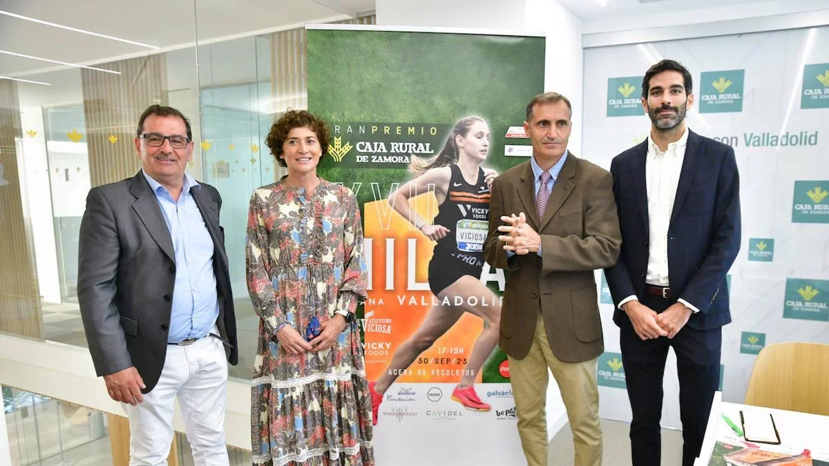 Presentación de la La XIX Milla Urbana de Valladolid – Gran Premio Caja Rural de Zamora.