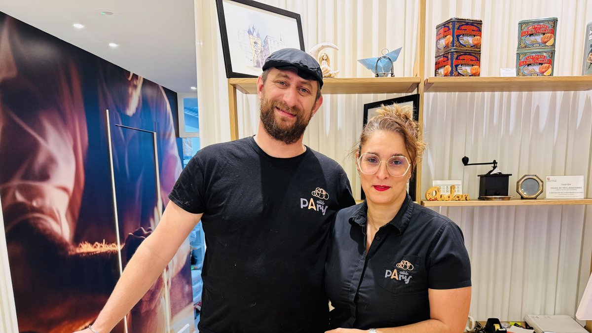 David y Esmeralda, un matrimonio de origen francés y raíces palentinas