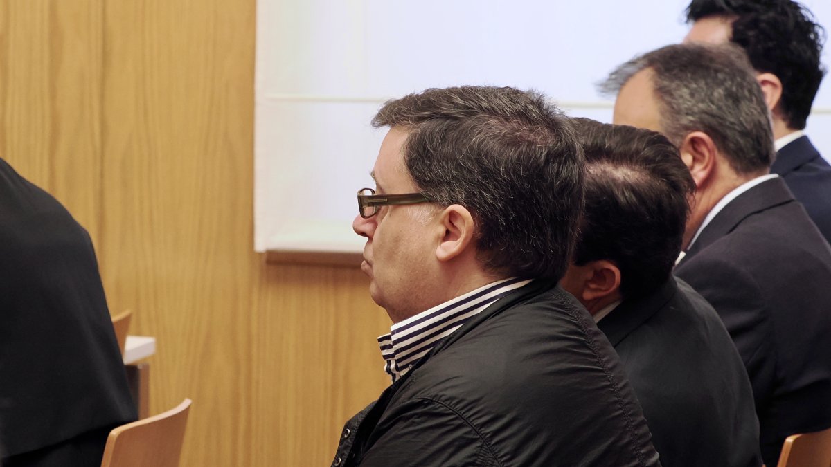 Rafael Delgado en la primera jornada del juicio de la Trama Eólica.