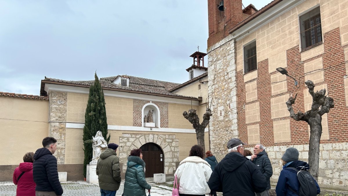Vecinos de Valladolid celebrando el nacimiento de Santa Teresa de Jesús