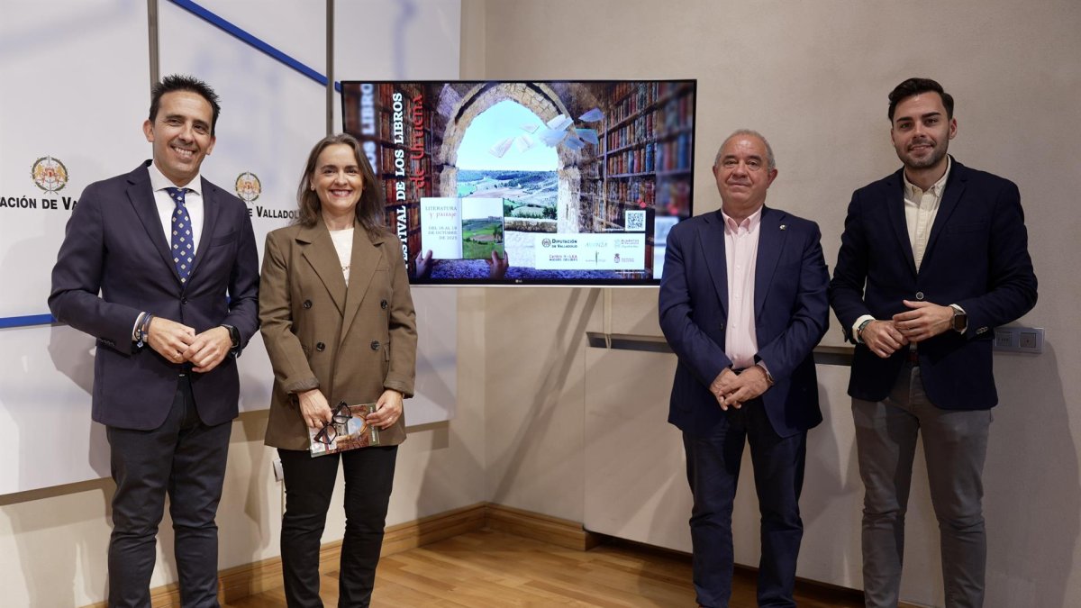Presentación del Festival 'Literatura y Paisaje' de los libros de Urueña