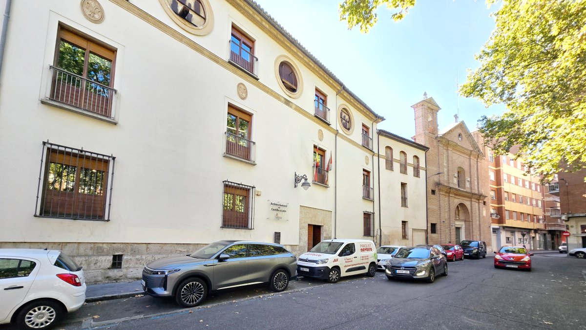 Una imagen de este viernes del Palacio Butrón, próxima sede de la Casa Delibes