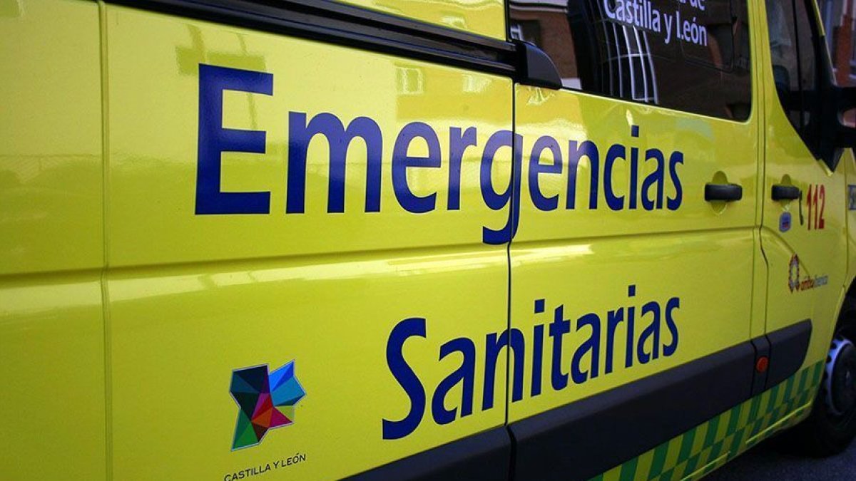 Ambulancia de Emergencias Sanitarias de Sacyl.