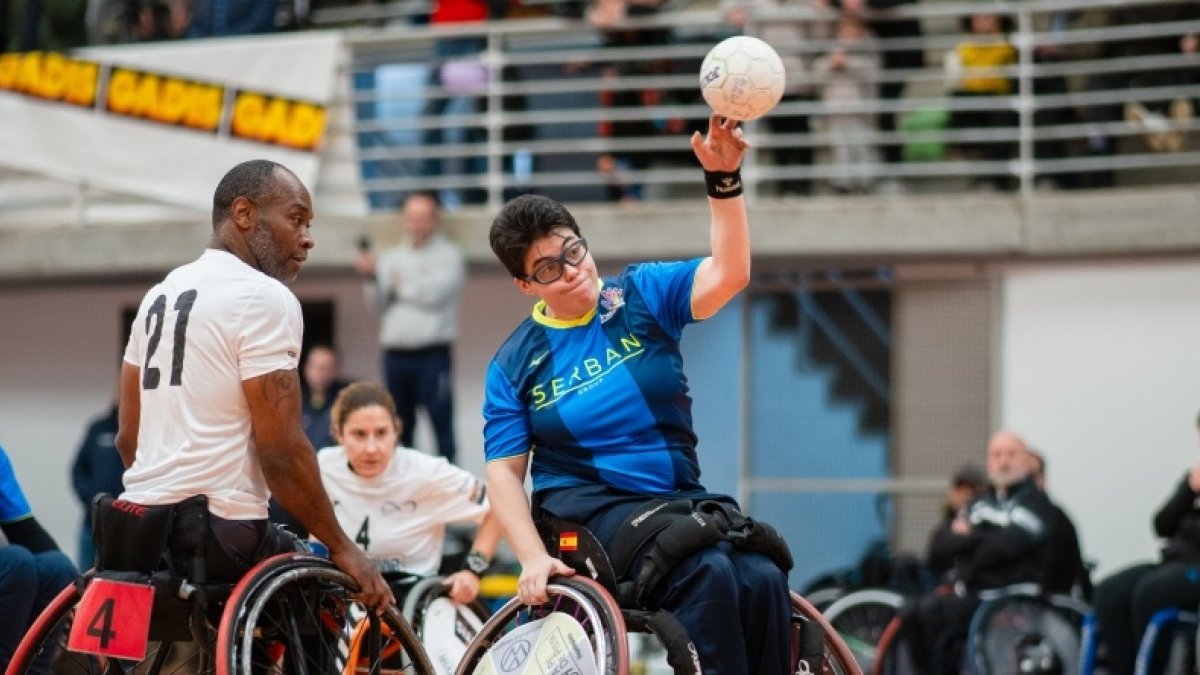 La vallisoletana Lucía Martín, de Inclusport Castilla y León.