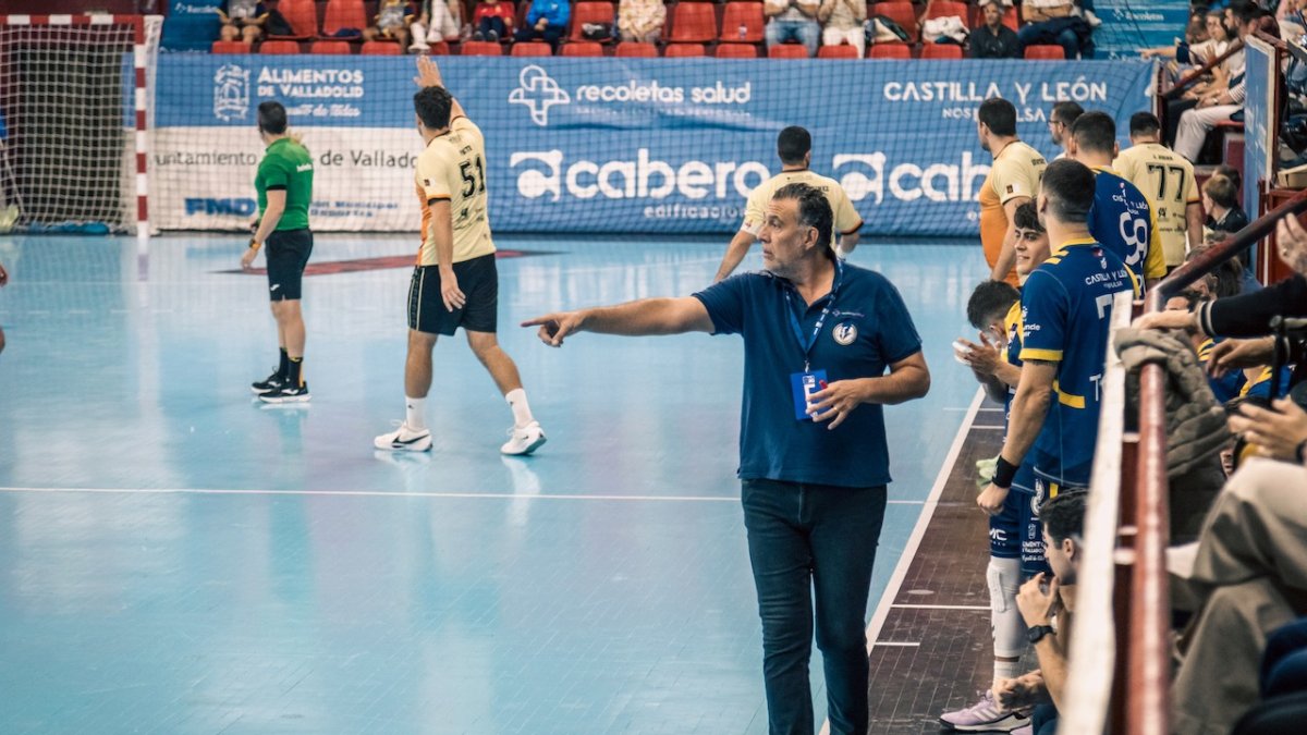 David Pisonero en el partido ante Guadalajara esta temporada.
