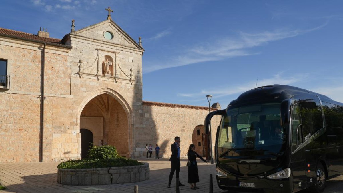 Monasterio de Valbuena, lugar donde se celebrará de la preboda de Stella del Carmen, hija de Antonio Banderas.