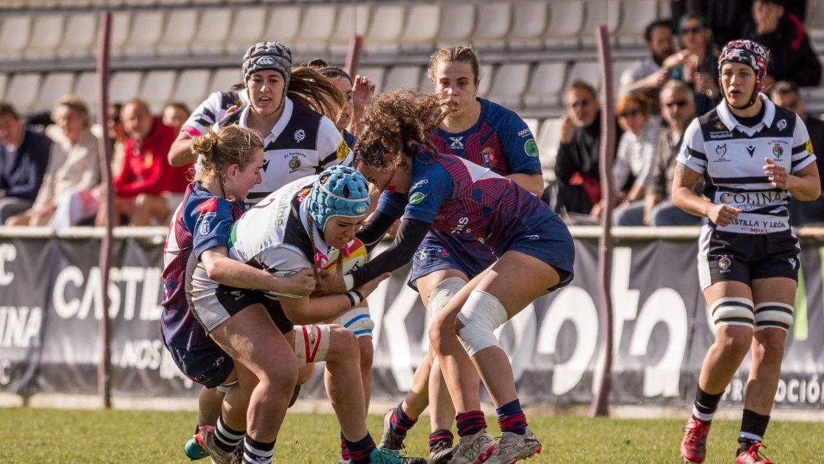 Una acción de un partido de Colina Clínic esta temporada.