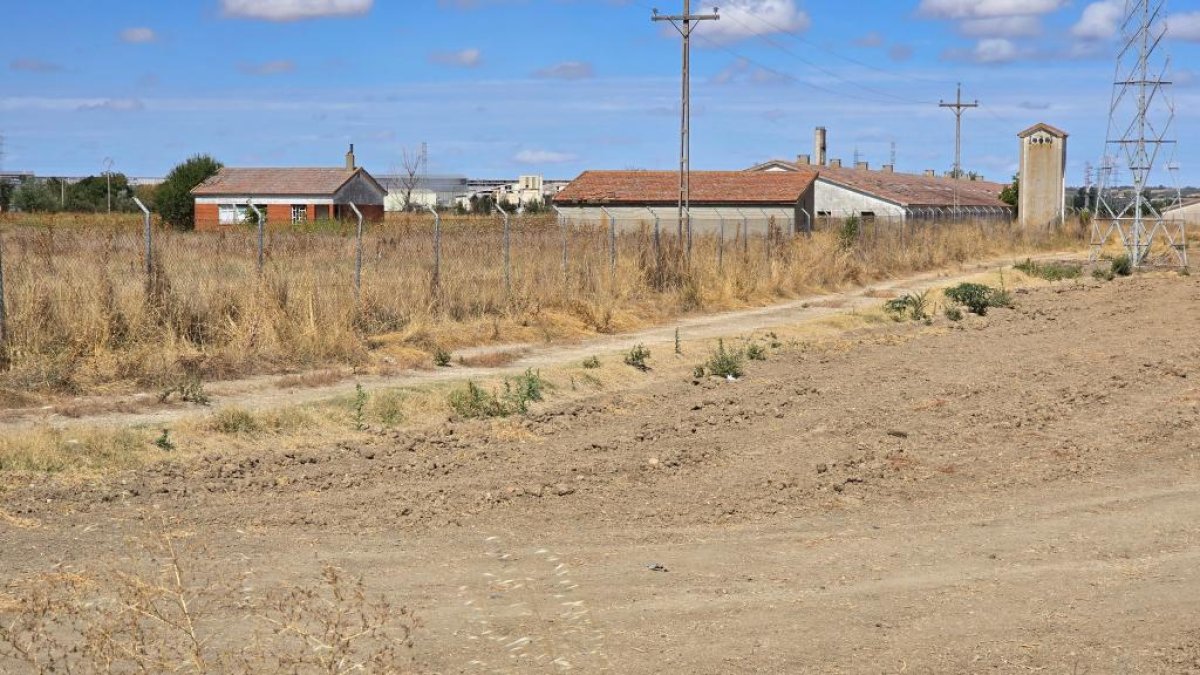 Terrenos en los que se prevé que se instale InoBat en Valladolid, en una imagen de archivo.