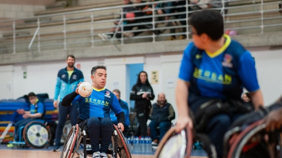 Partido amistoso del Inclusport.