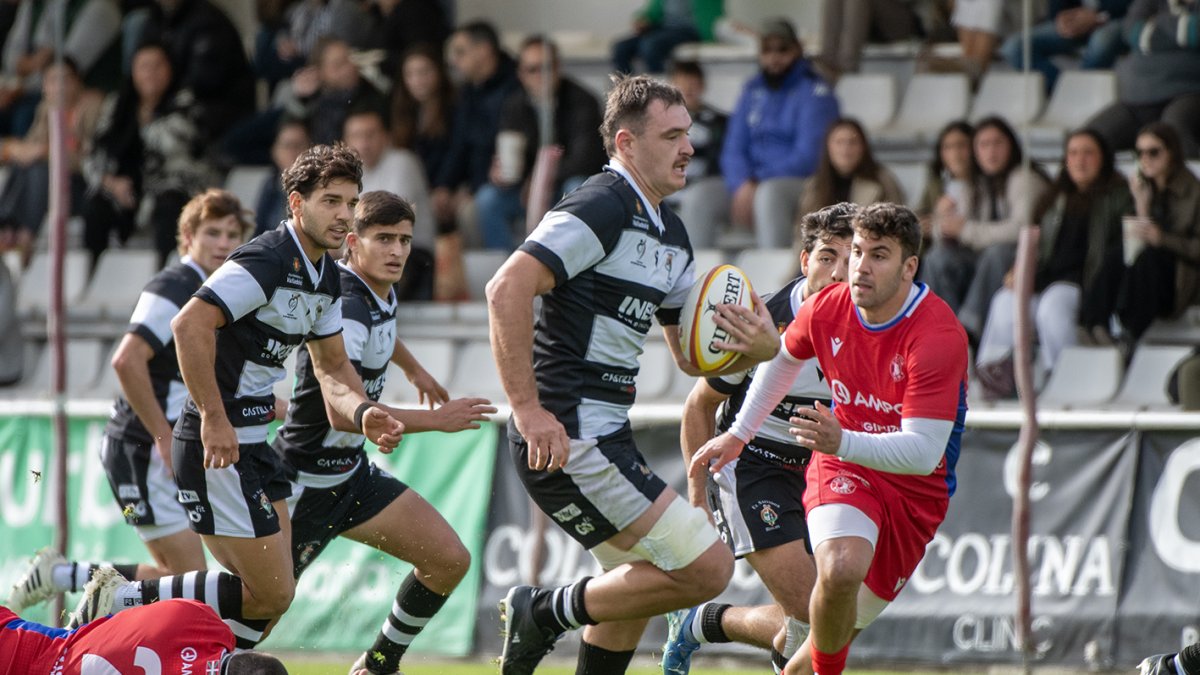 Una acción del partido entre Chami y Ordizia en Pepe Rojo.