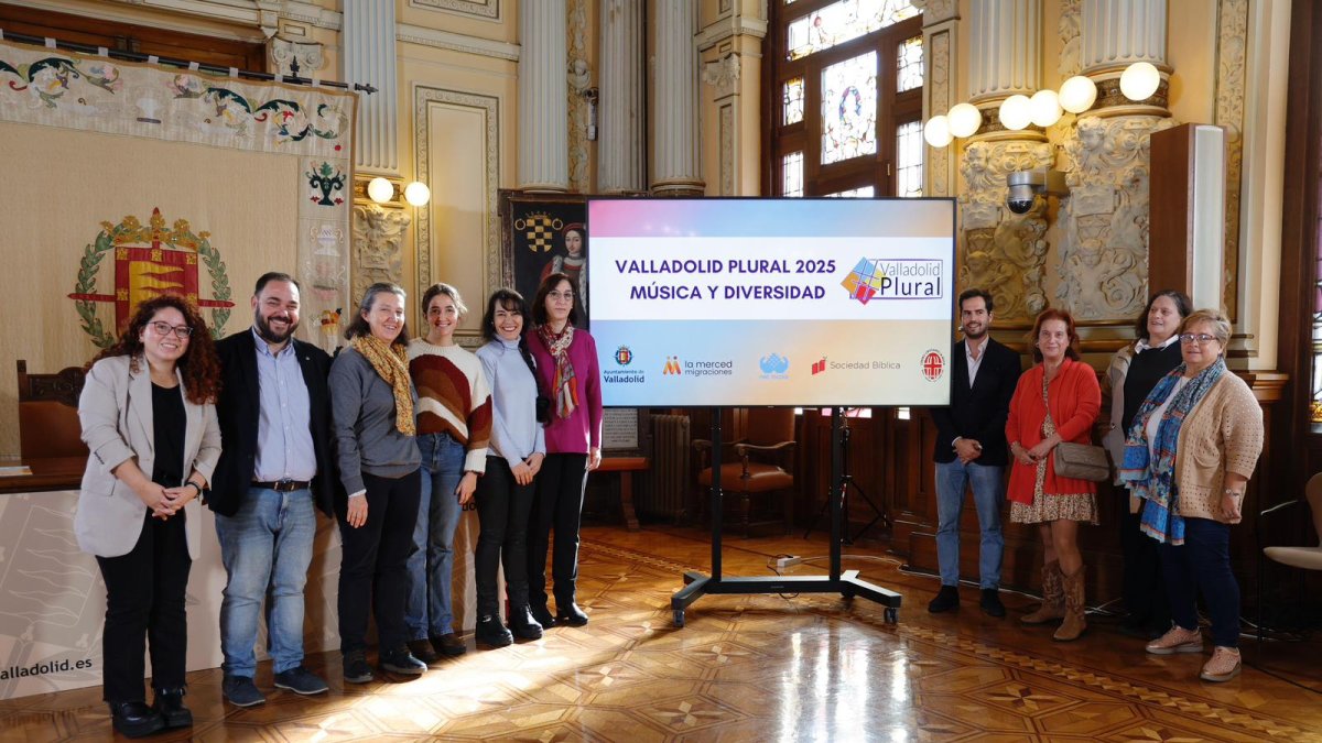 Presentación de las actividades de 'Valladolid Plural 2025' en el Ayuntamiento de Valladolid