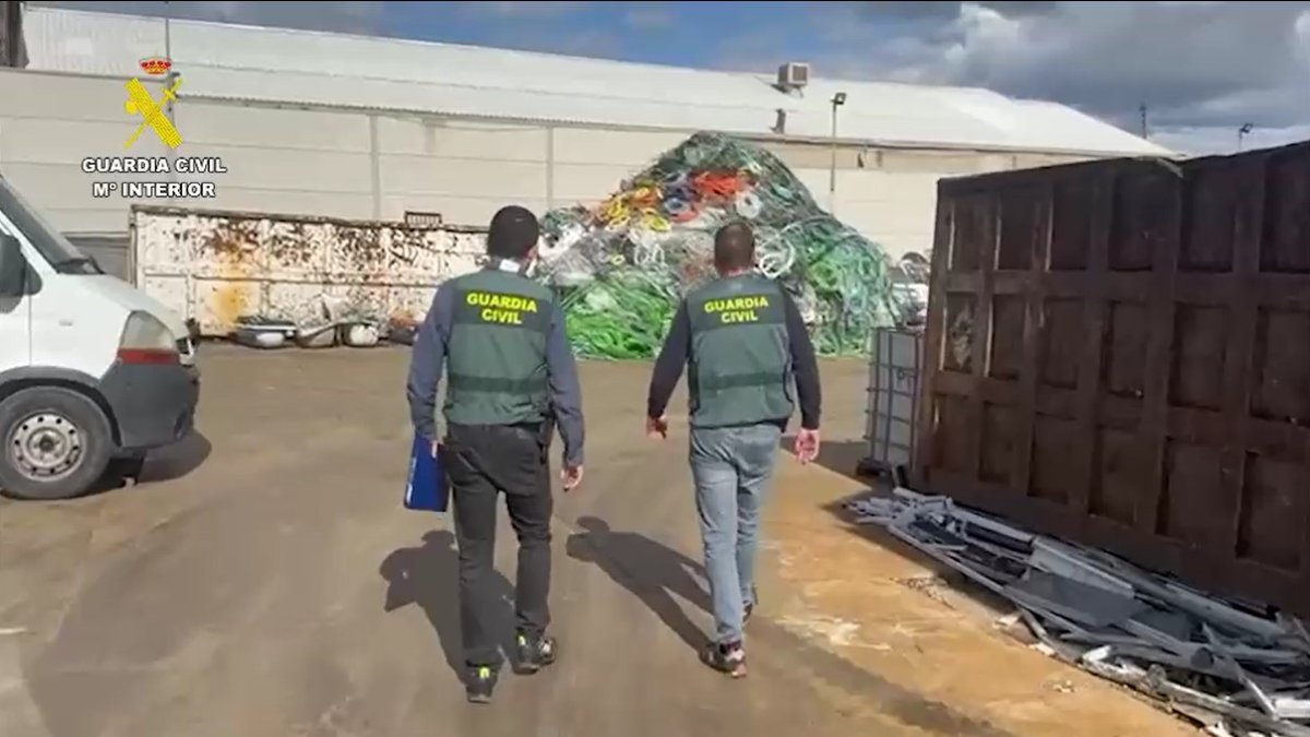 Desarticulan red criminal que robaba cobre