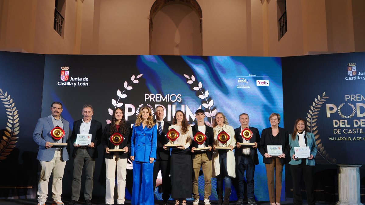 Entrega de los premios Pódium del deporte de Castilla y León 2025.
