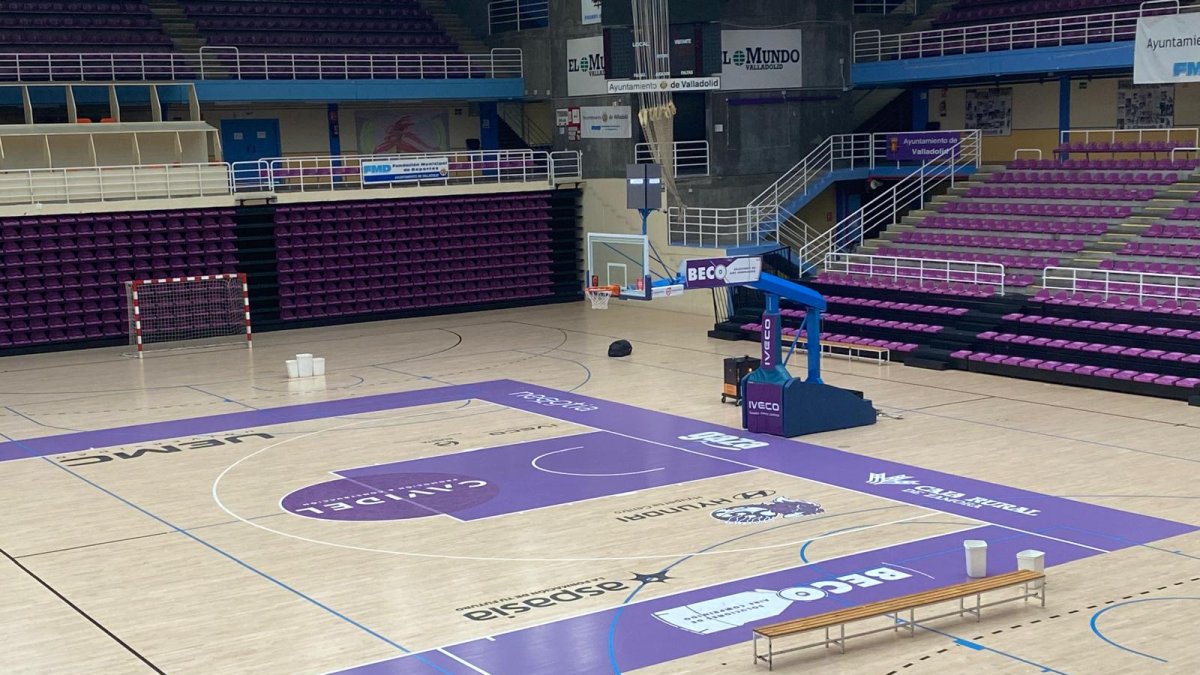 Vista parcial del pabellón Pisuerga.